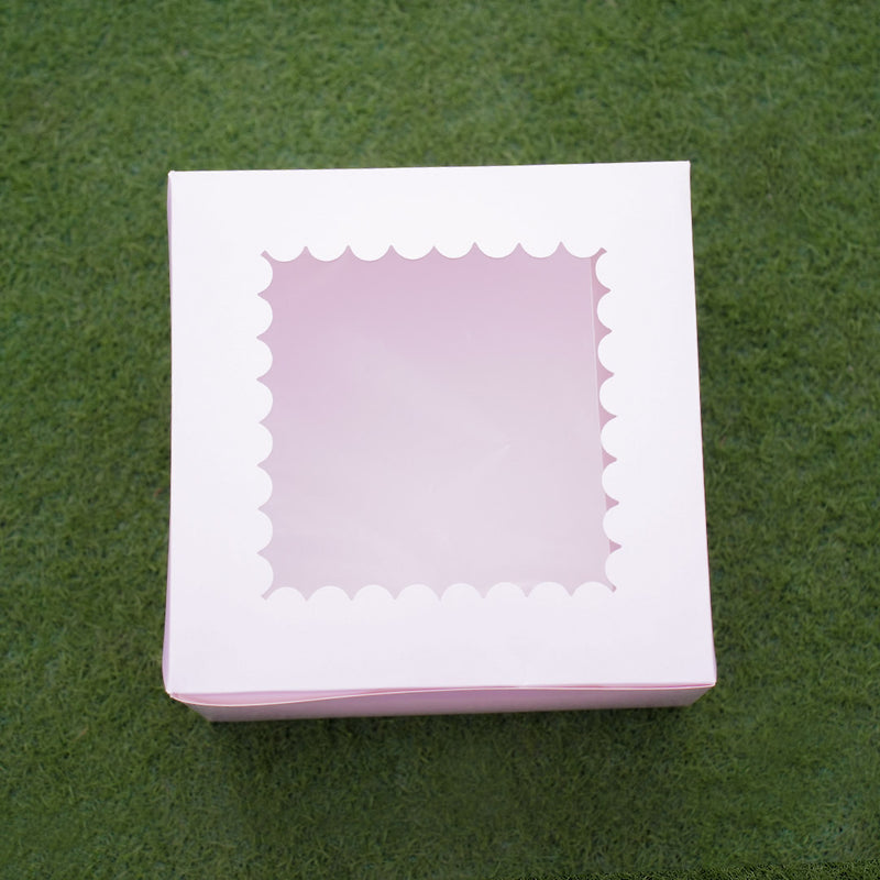 EcoPakOnline 10x10x6 white cake box for tall cakes