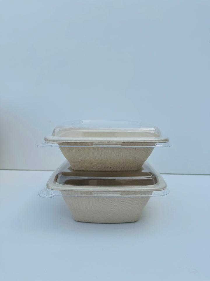 1000ml Square Bagasse Bowl