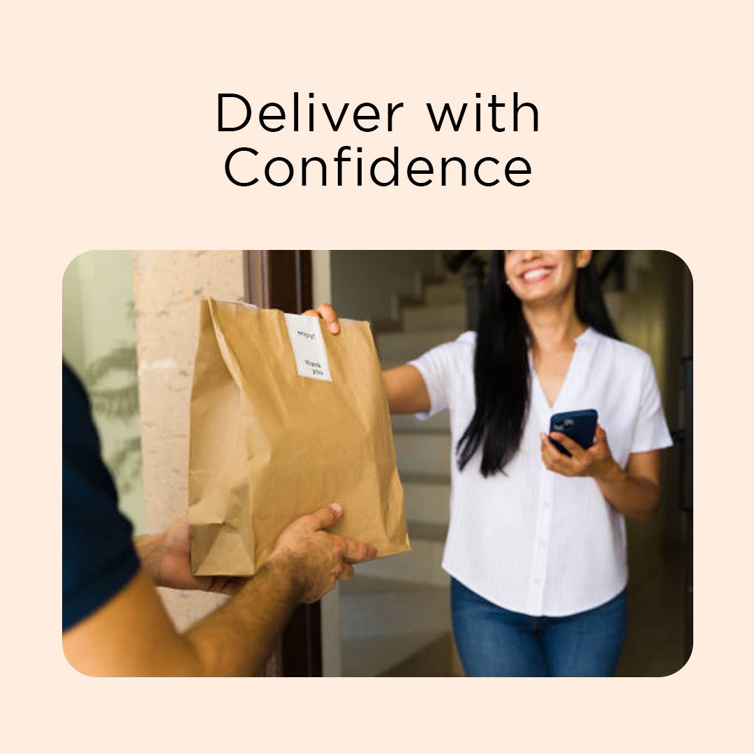 Kraft bakery bag 10"x 6.5"x 6" inches with twisted rope handle