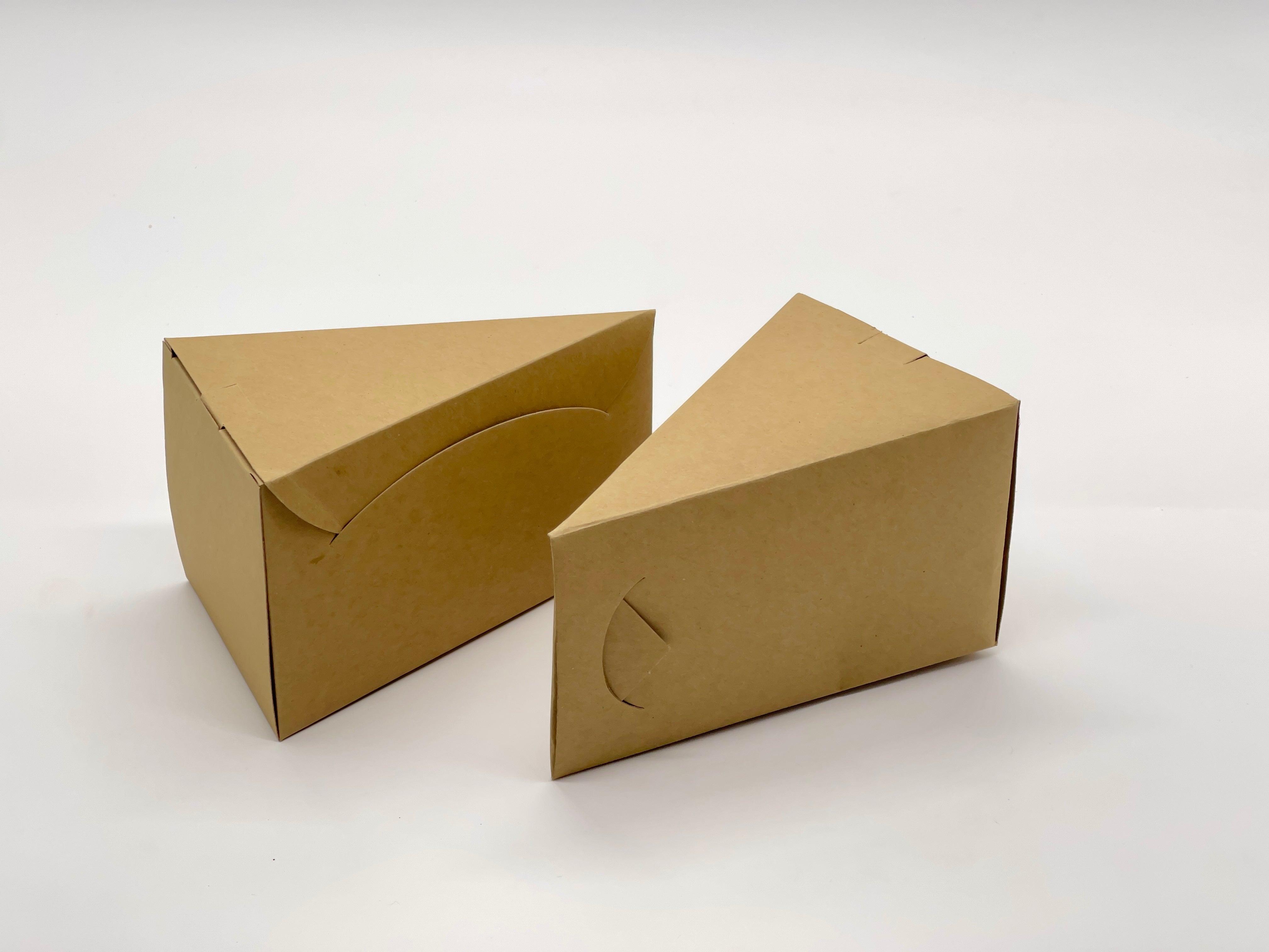Cake shop slice boxes