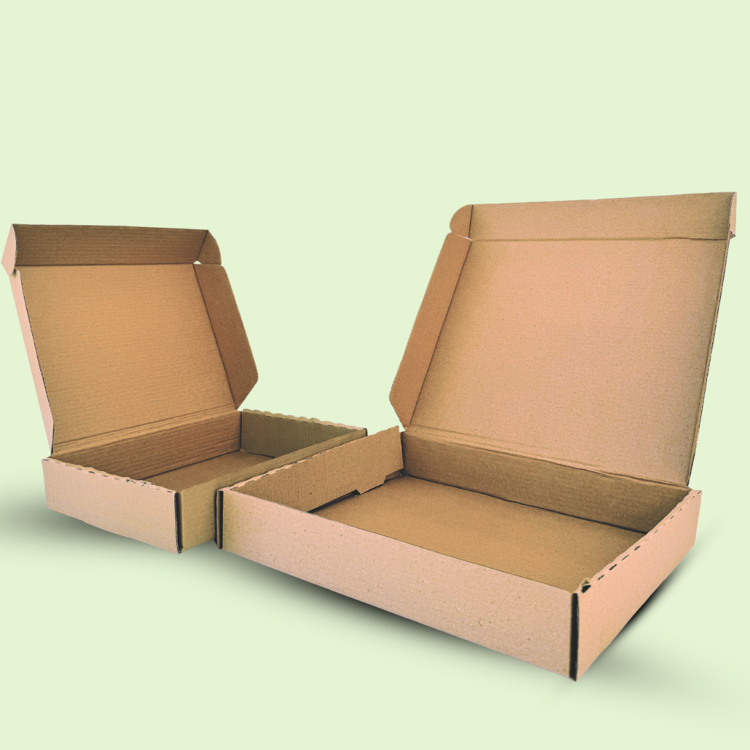 Corrugated Flat Box - 12" x 10.5" x 2" Inches