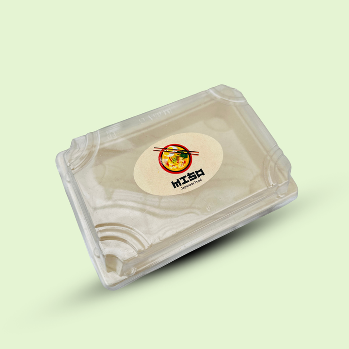 Bagasse sushi tray (Medium)