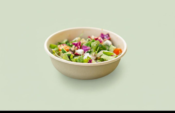 850ml Bagasse round bowl with lid
