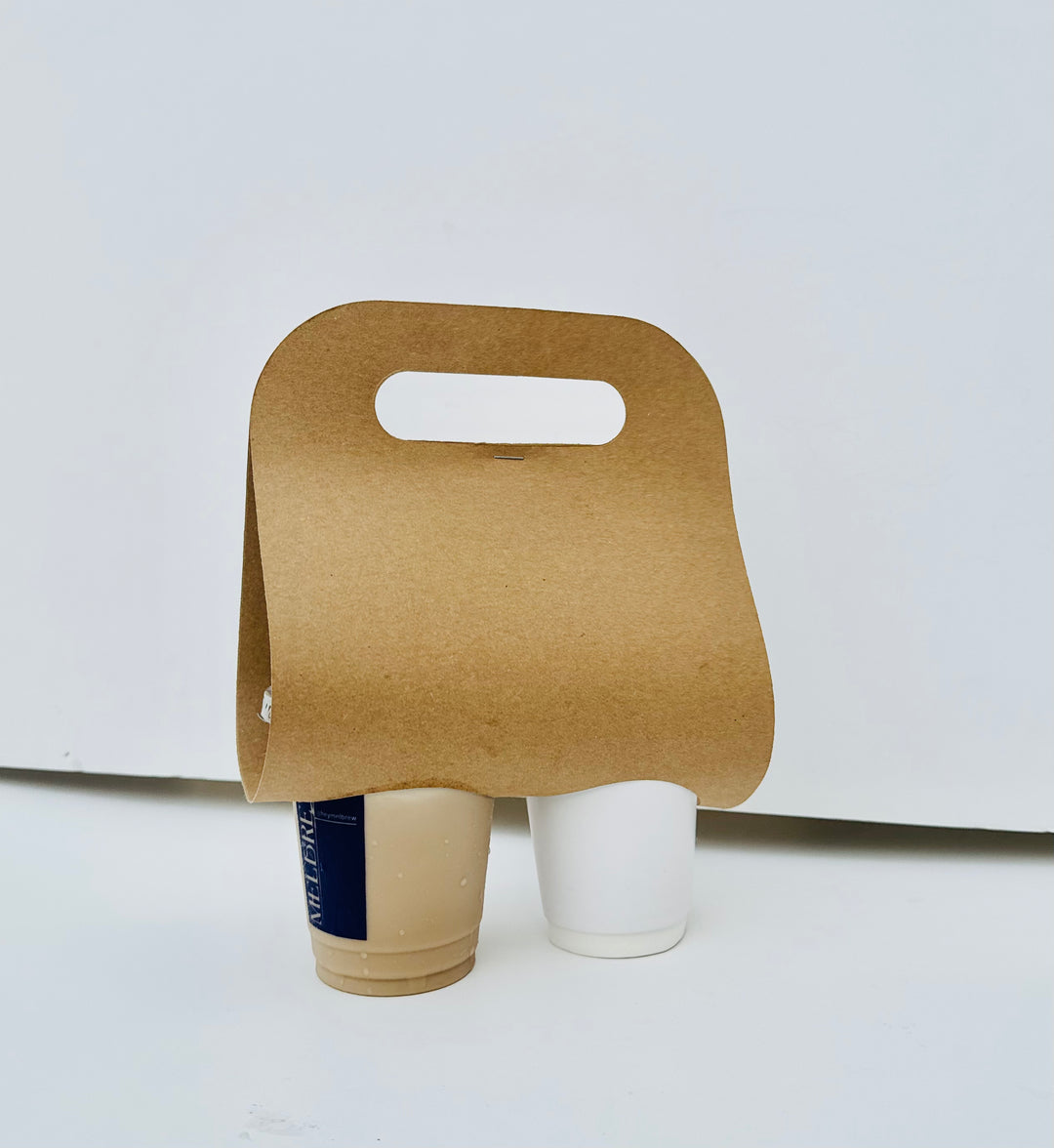 Kraft 2 coffee cup carrier New