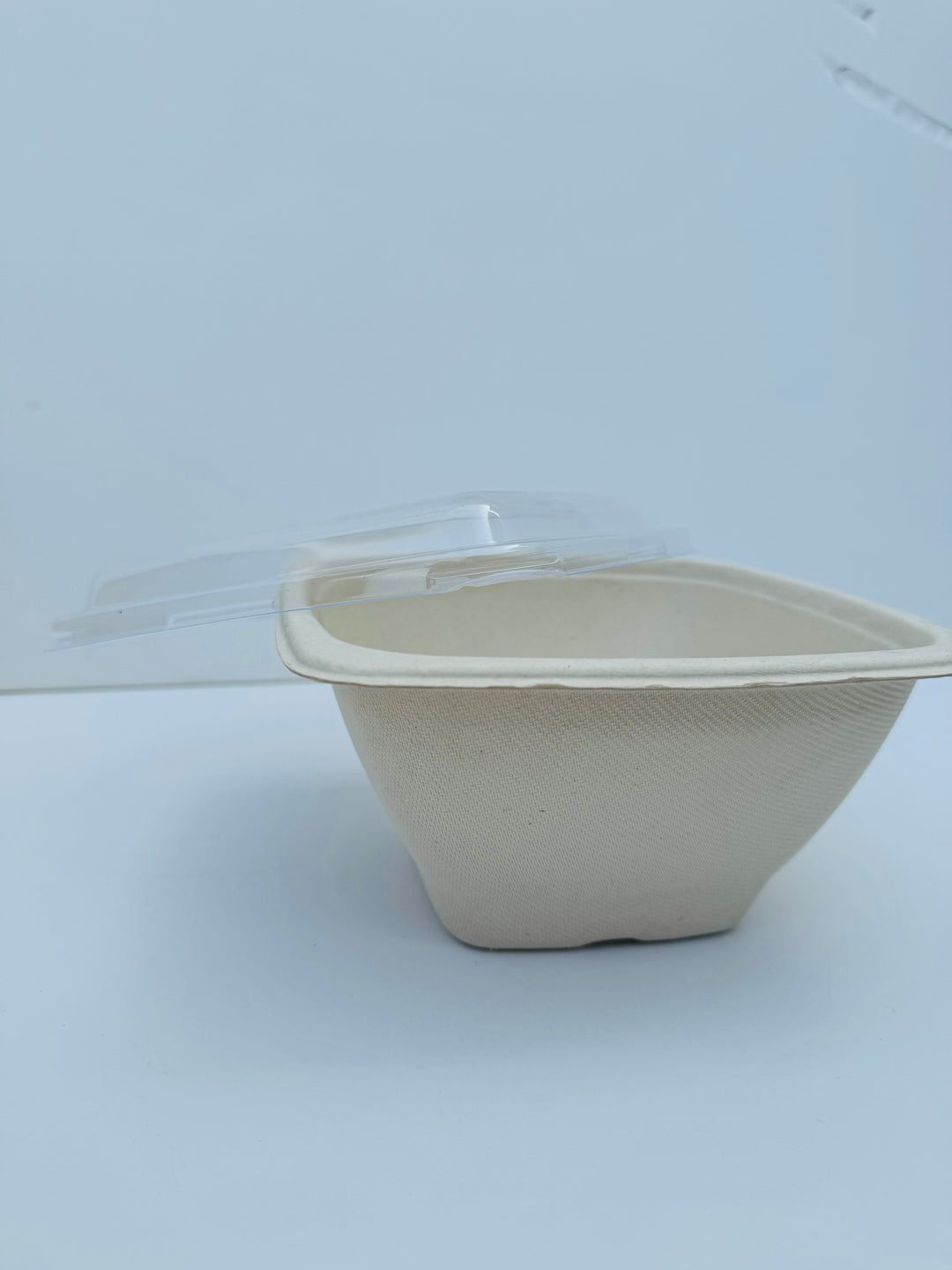 1200ml Square Bagasse Bowl with lids