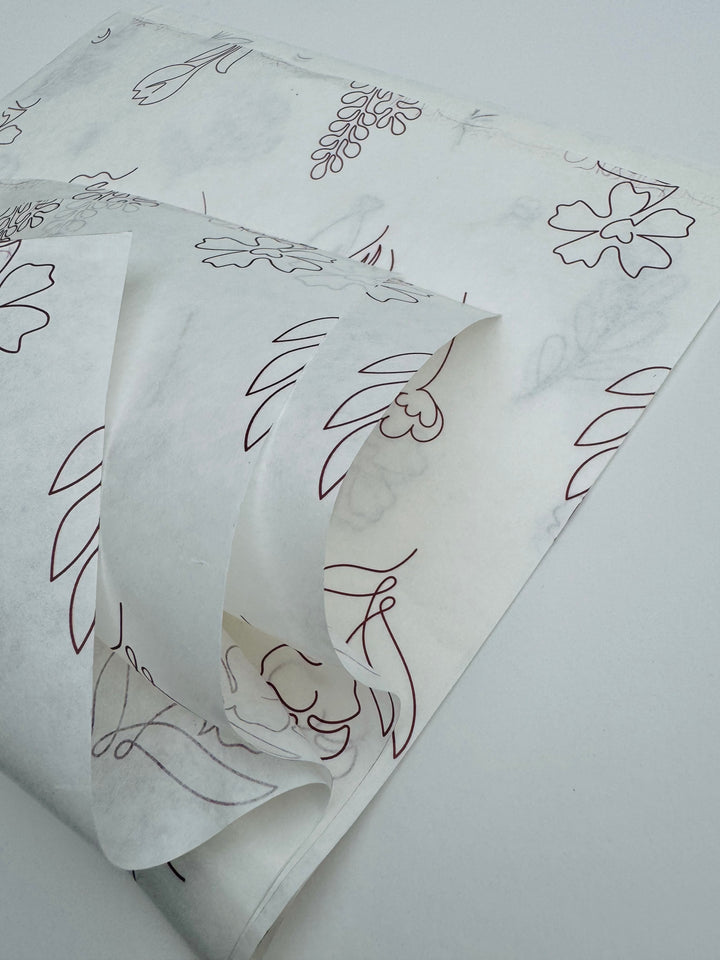 Printed Butter Paper