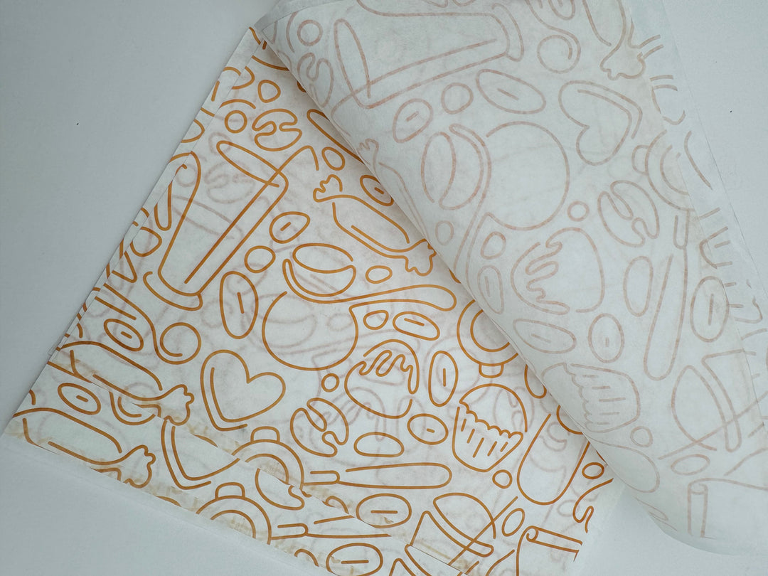 Printed Butter Paper