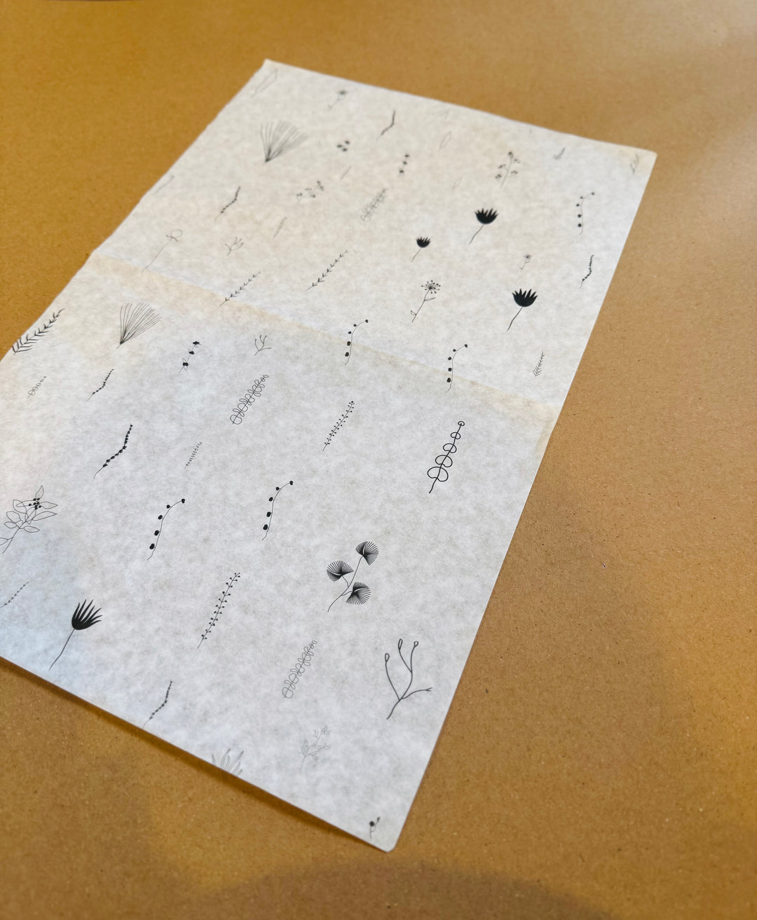 Printed Butter Paper