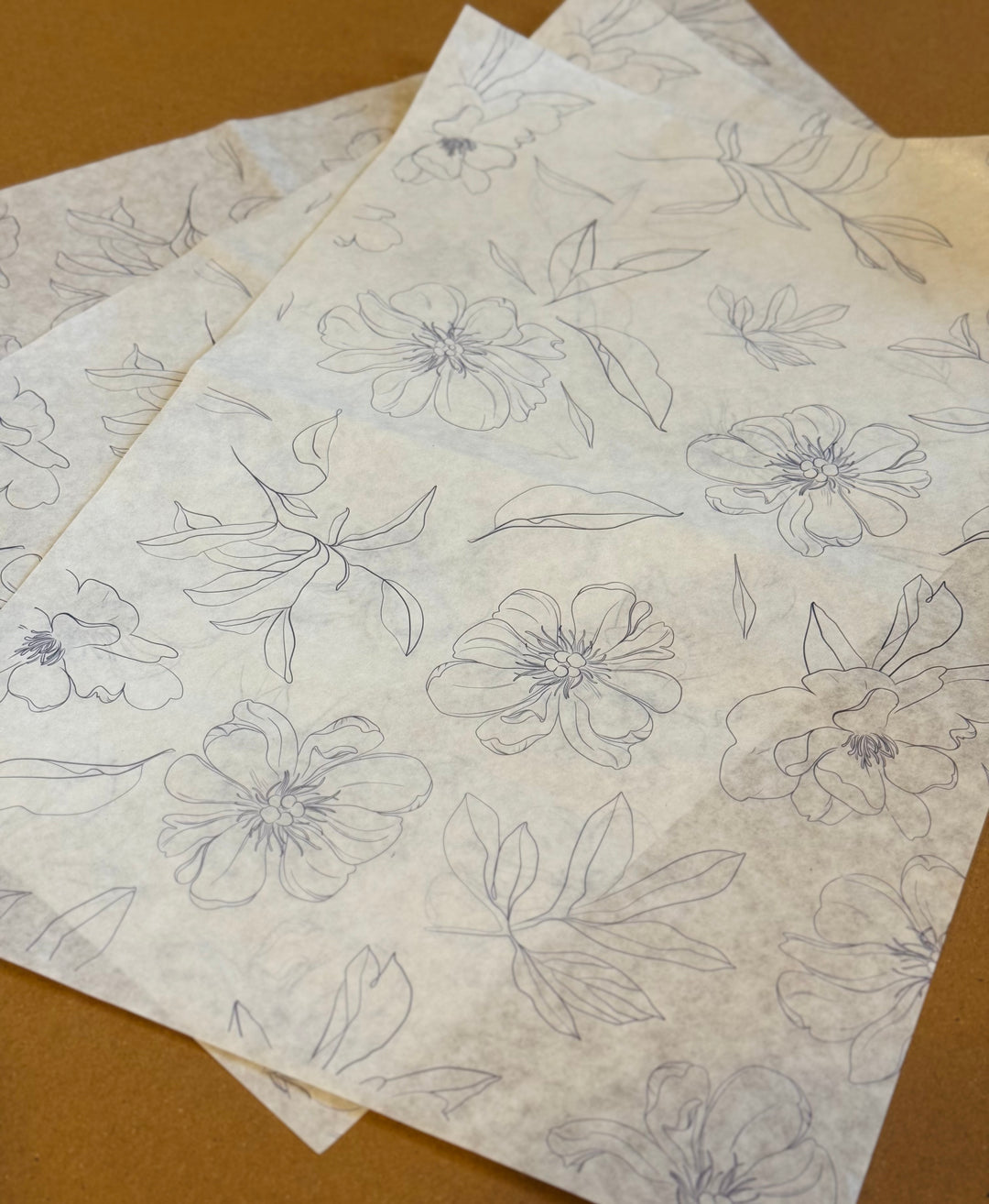 Printed Butter Paper