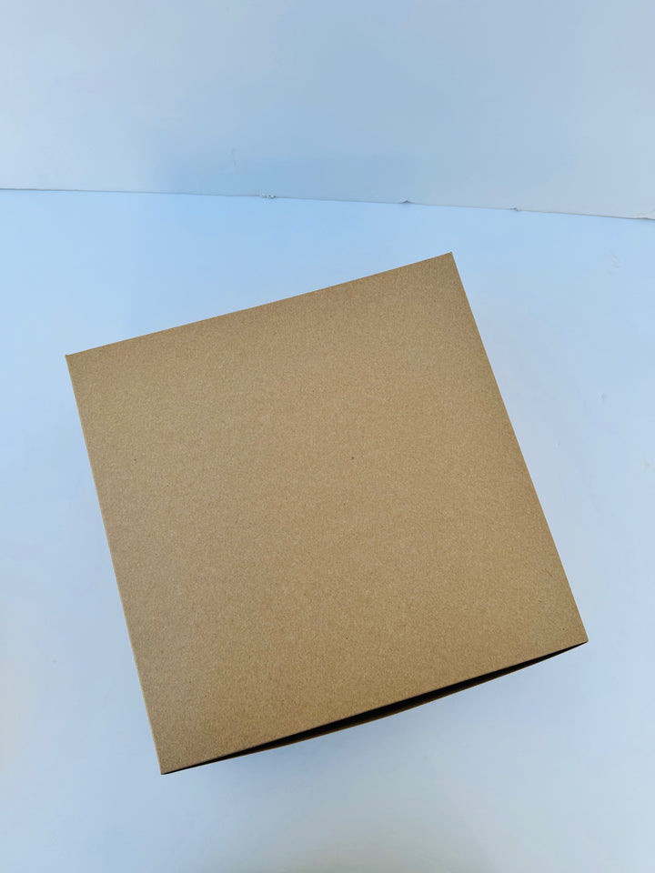 Kraft Cake Box 12" x 12" x 4" Without Window