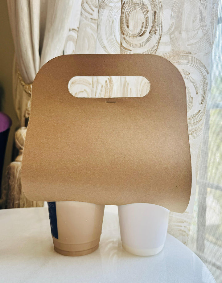 Kraft 2 coffee cup carrier New