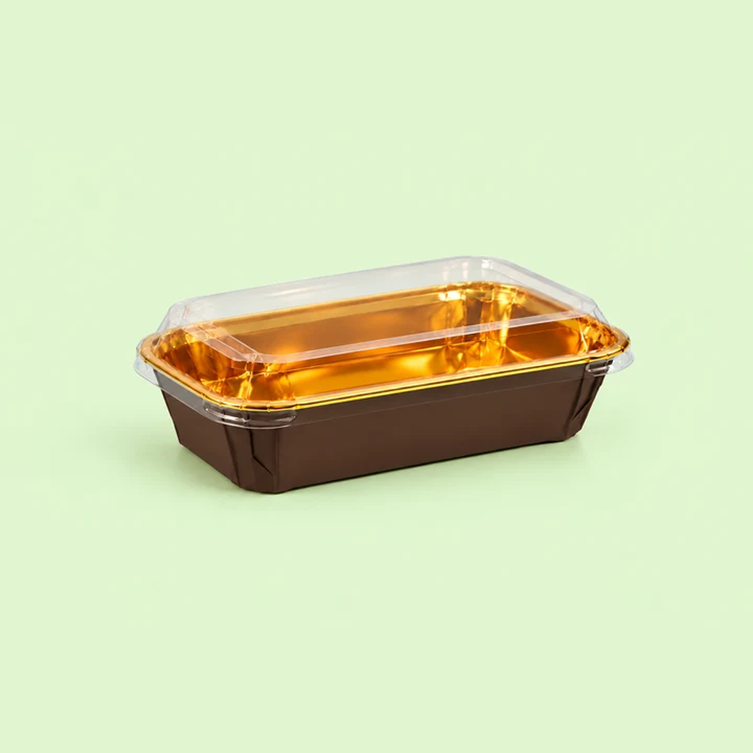 Luxury Gold Paper Dessert Tray (200ml)