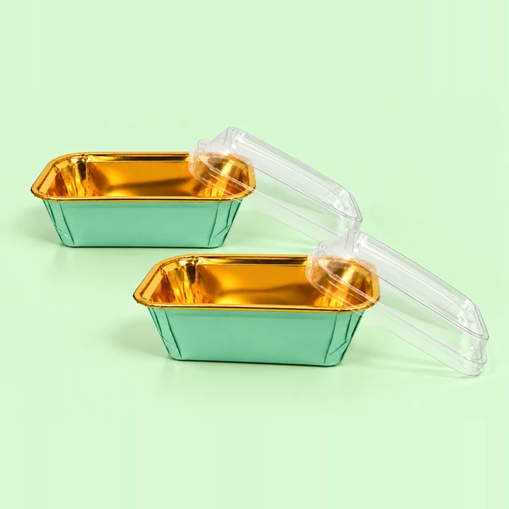 Luxury Gold Paper Dessert Tray (200ml)
