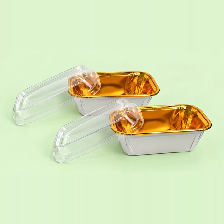 Luxury Gold Paper Dessert Tray (200ml)
