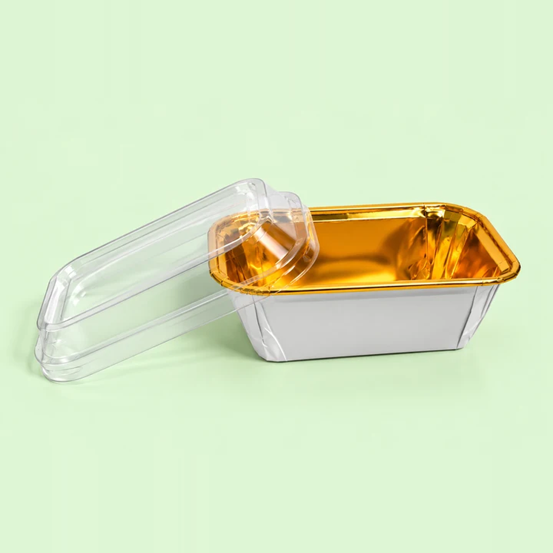 Luxury Gold Paper Dessert Tray (200ml)