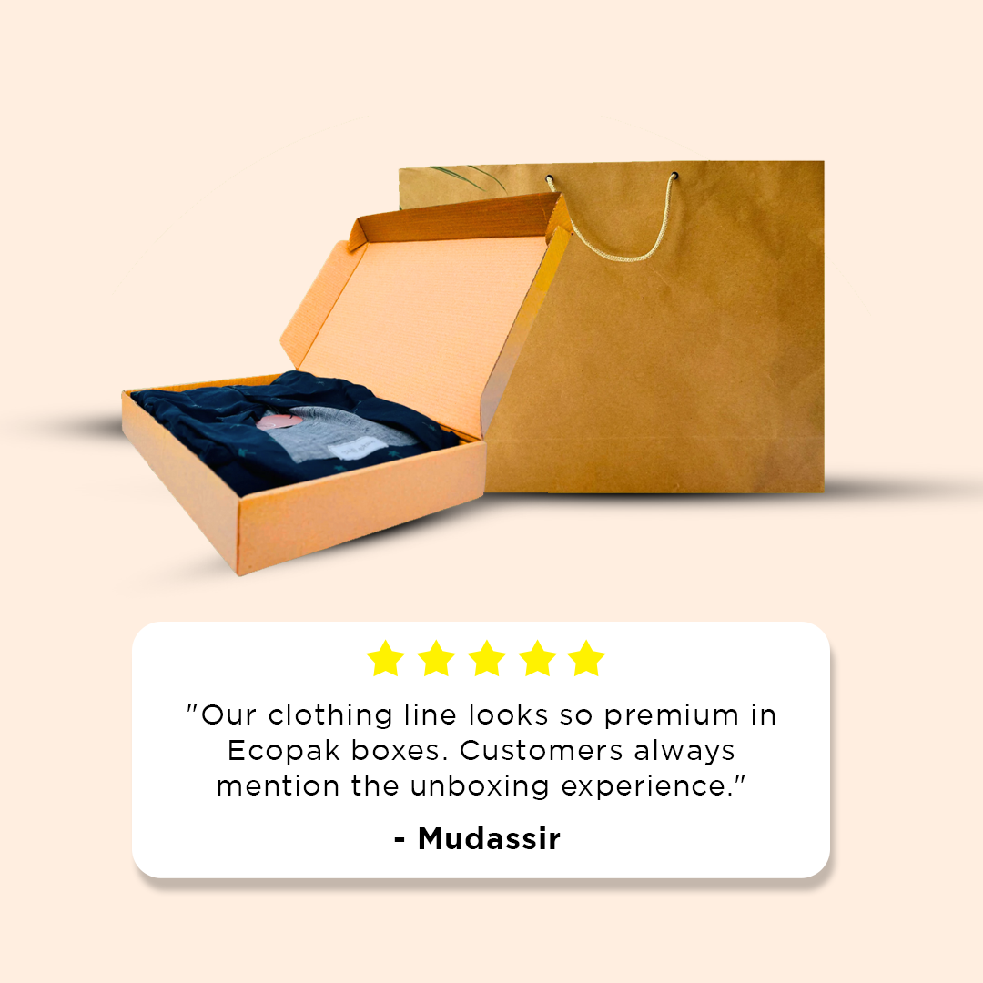 Kraft shopping/ Gift bag with twisted rope