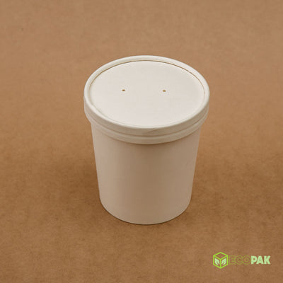 Kraft bowl with lid sample pack