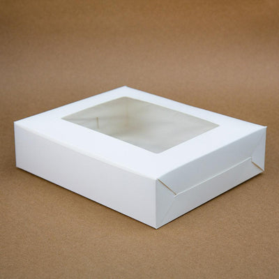 EcoPakOnline White 6 donut box 12 x 9 x 2.5 inches