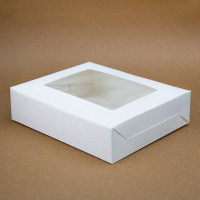 EcoPakOnline White 6 donut box 12 x 9 x 2.5 inches