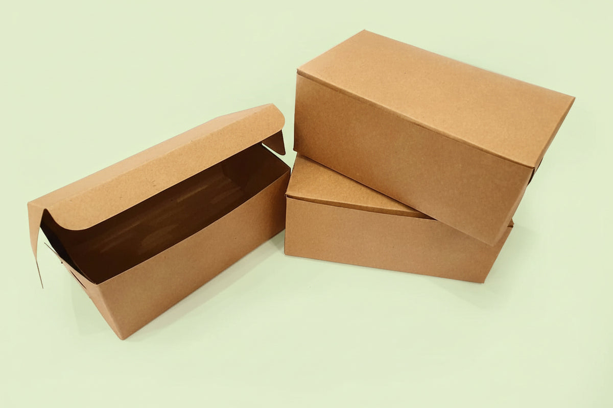 Kraft box for burgers and sandwiches – EcoPakOnline
