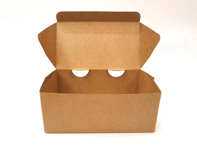 EcoPakOnline Kraft box for burgers and sandwiches