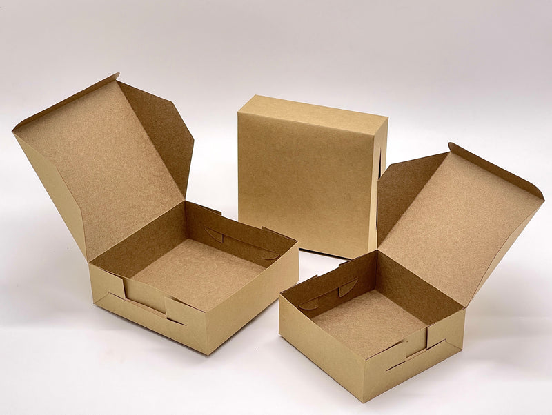 Kraft boxes sample pack