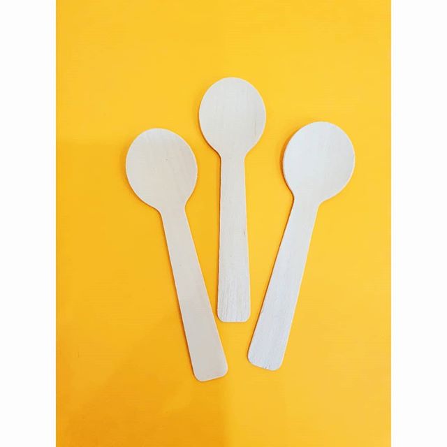 EcoPakOnline 100mm Dessert/ Icecream spoon