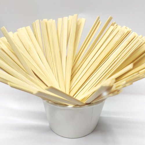 Bamboo coffee stirrer 14 cm